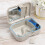 1Pc False Teeth Storage Box Portable Denture Case for Cleaning 9