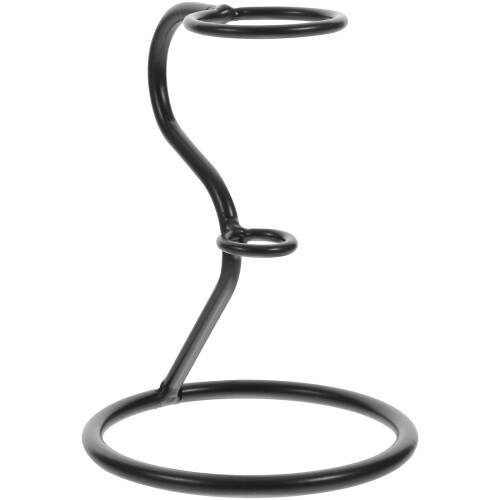 5Pcs Black Iron Ice Cream Cone Holder Stand for Display and Storage 2