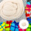 Raindrops High-Quality Roving Felt Pillow Craft Materials - 200g 4