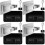 8 Pcs Self Adhesive Shower Head Holder Wall Mount Bracket No Drilling 4