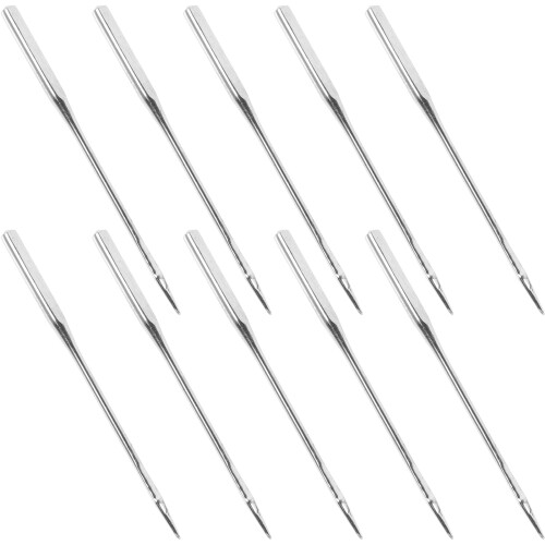 10Pcs Versatile Metal Sewing Needles for Home Fabric Leather Stitching