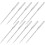 10Pcs Versatile Metal Sewing Needles for Home Fabric Leather Stitching 2