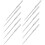 10Pcs Versatile Metal Sewing Needles for Home Fabric Leather Stitching 7