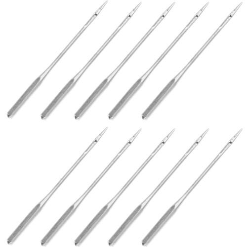 10Pcs Versatile Metal Sewing Needles for Home Fabric Leather Stitching 2