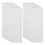 100Pcs Rectangle Wax Strips For Body Face Hair Removal 7