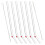 1 Set Reusable Glass Straw With Cleaning Brush 1
