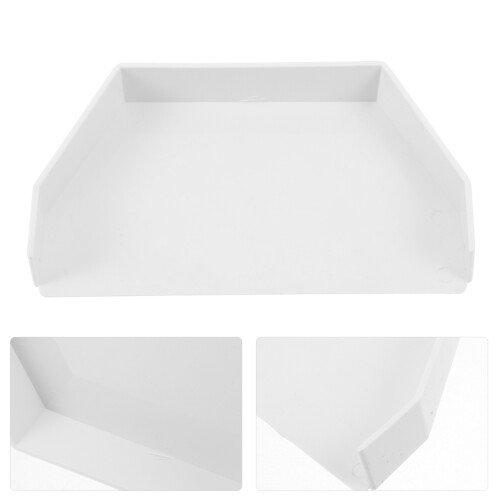 White PVC Gutter End Cap Rain Gutter Accessories Downspout Cover 2