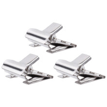 1Set Electroplated Iron Price Tag Clamp Label Holder for Retail Use