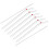 1 Set Reusable Glass Straw With Cleaning Brush 4