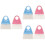 6Sets Compact Household Cleaning Tool Set Mini Broom with Dustpan 6
