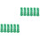 12Pcs Nylon Billiards Table Pockets Green Durable Mesh Bags for Pool 3
