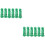 12Pcs Nylon Billiards Table Pockets Green Durable Mesh Bags for Pool 5