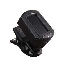 Eno Et- Durable Black Clip-on Digital Chromatic Guitar Tuner