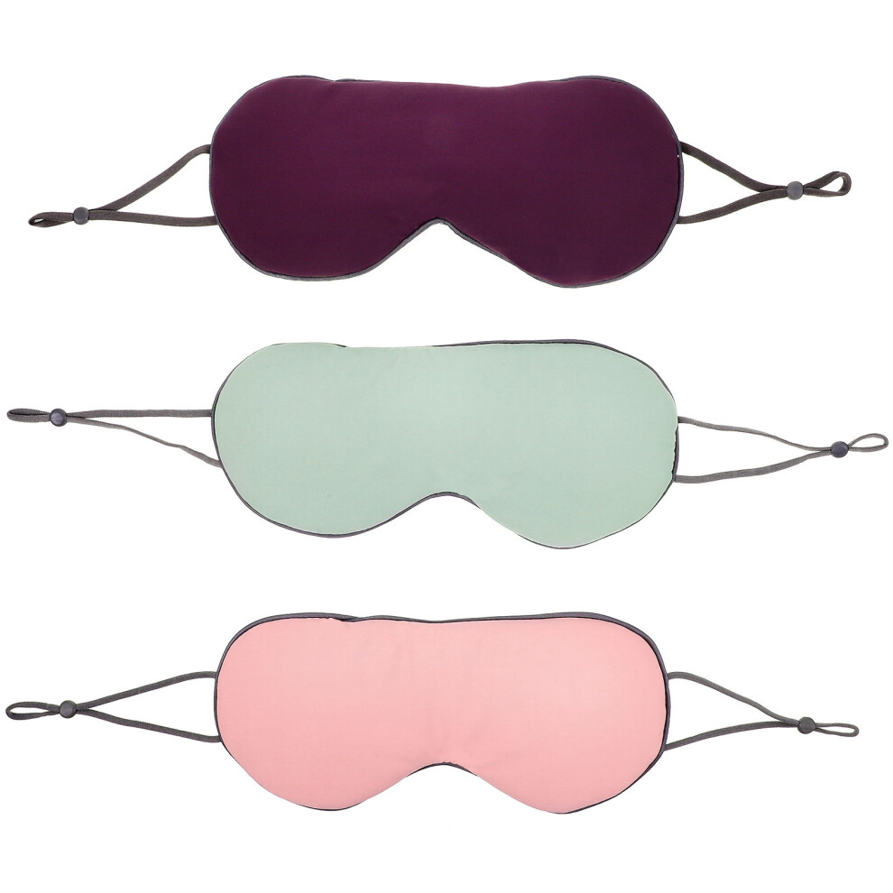 Villcase Light 9 Pcs Adjustable Comfort Sleep Eye Mask Portable