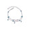 Women's Silver Anklet Bracelet Lightweight Beach Ankle Chain 9