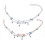 Women's Silver Anklet Bracelet Lightweight Beach Ankle Chain 3
