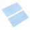 2Pcs Food Safe Cake Decorating Tools Sky-Blue Border Molds for Baking 6