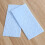 2Pcs Food Safe Cake Decorating Tools Sky-Blue Border Molds for Baking 8