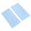 2Pcs Food Safe Cake Decorating Tools Sky-Blue Border Molds for Baking 9
