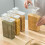 2Pcs Durable Transparent Laundry Storage Bottles for Powder and Liquid 8