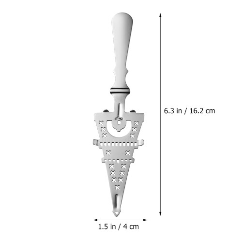 Stainless Steel Geprikt Bar Absintfilter 1