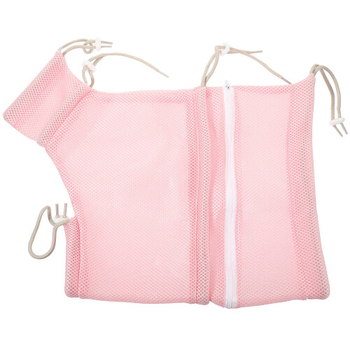 Kitten Bathing Supplies Bathing Bag Polyester Pink 1 Set