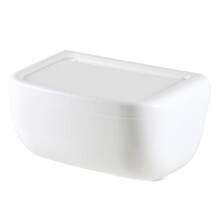 Multifunction Toilet Paper Holder Self-Adhesive No Drilling White