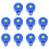 10Pcs Reusable Blue Bottle Caps ABS Outdoor Training Game Accessories 1