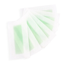 24pcs disposable facial hair wax strips for women