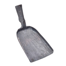 Hand Forged Fireplace Shovel Wear Resistant Steel Ash Scoop with Smooth Surface for Fire Pit