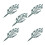 5Pcs Gardening Tool Green Plant Trellis Plastic Climbing Support Rack 5