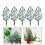 5Pcs Gardening Tool Green Plant Trellis Plastic Climbing Support Rack 4