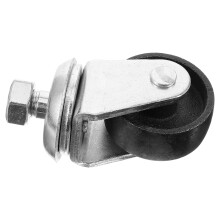 Zilveren Zwenkwiel Jack Voor Trailer Reparatie