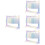 4 Sets Nail Display Board Work Acrylic Manicure 8