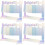 4 Sets Nail Display Board Work Acrylic Manicure 7