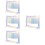 4 Sets Nail Display Board Work Acrylic Manicure 9