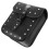 Motorcycle Pouch Black Pu 1 Pcs 6