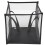 Collapsible Laundry Bin Black Mesh Clothes Organization 1pack 6