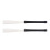 2Pcs Nylon Drum Wire Brush Sticks White Lightweight Drum Brush Set 1