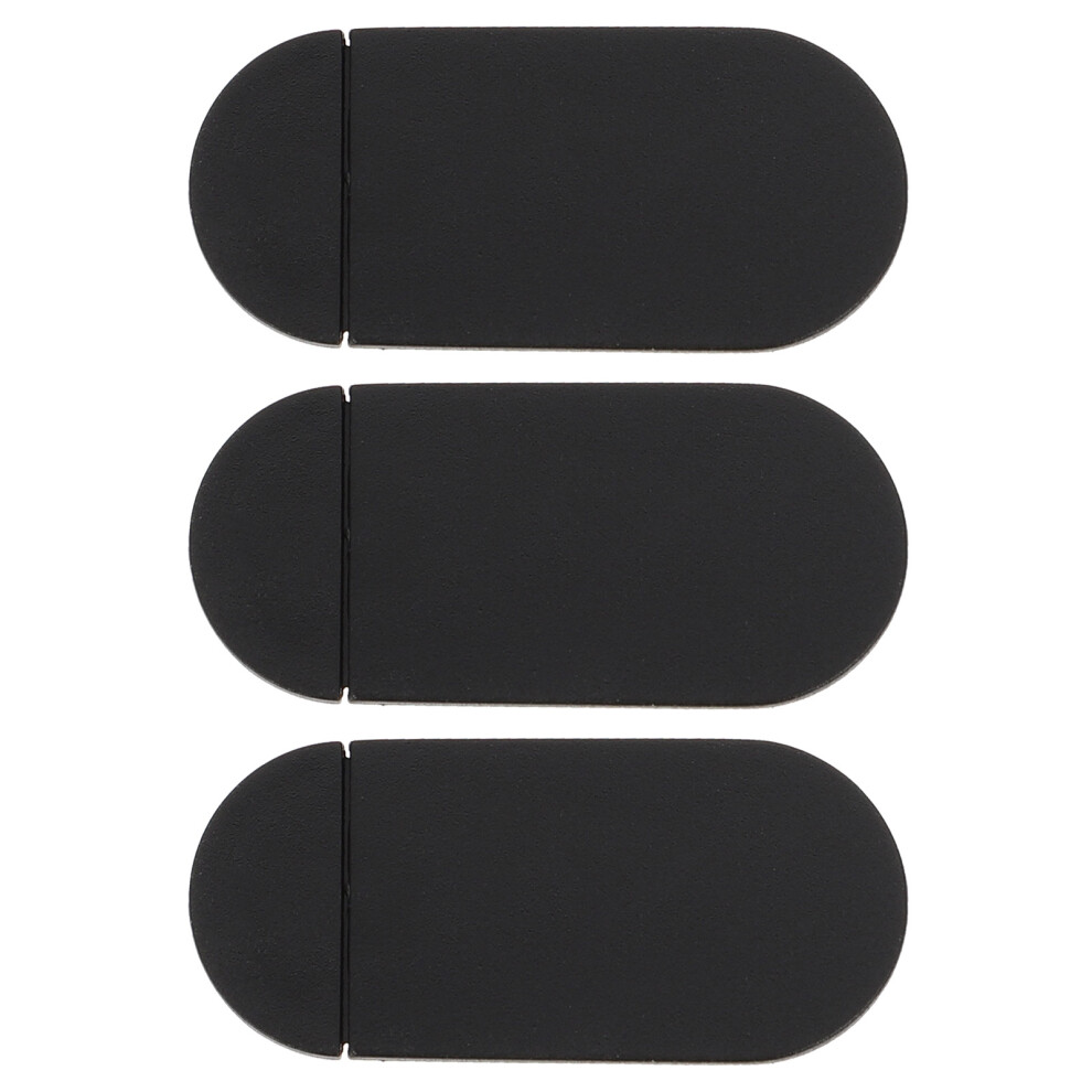 3Pcs Abs Webcam Privacy Lens Caps Durable Protective Covers Black 3062241819718