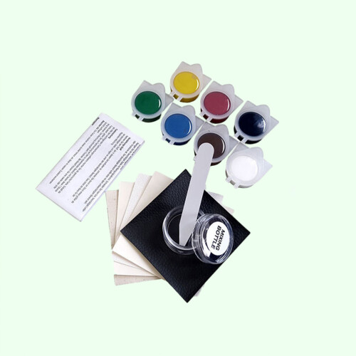 1Ensemble Kit Réparation Cuir Auto Canapé Résistant Couleurs Variées 2