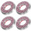 Unbranded  4 Pcs Adjustable Door Cover Diamond Modified Ring 8