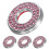 Unbranded  4 Pcs Adjustable Door Cover Diamond Modified Ring 5