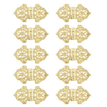 10St Decoratieve Vintage Scharnieren Voor Boxen DIY Gebruik
