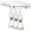 3Pcs Durable Transparent Clip Tag Holders for Merchandise and Office 1