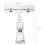 3Pcs Durable Transparent Clip Tag Holders for Merchandise and Office 3