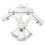 3Pcs Durable Transparent Clip Tag Holders for Merchandise and Office 9