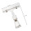 3Pcs Durable Transparent Clip Tag Holders for Merchandise and Office 2