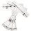 3Pcs Durable Transparent Clip Tag Holders for Merchandise and Office 7