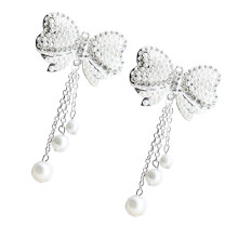 2Pcs White Butterfly Tassel Phone Case Stickers Fashion Phone Decor